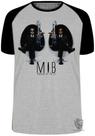 Camiseta Infantil até Plus Size Mib Homens Preto Will Smith Filme Cinema Camiseta Infantil até Plus Size Mib Homens Preto Will Smith Filme Cinema