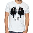Camiseta Infantil até Plus Size Mib Homens Preto Will Smith Filme Cinema Camiseta Infantil até Plus Size Mib Homens Preto Will Smith Filme Cinema