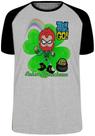Camiseta Infantil até Plus Size Robin Jovens Titas Leprechaun Titan Go Camiseta Infantil até Plus Size Robin Jovens Titas Leprechaun Titan Go