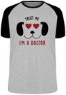 Camiseta Infantil até Plus Size Veterinario Medico Dogtor Cao Dog Camiseta Infantil até Plus Size Veterinario Medico Dogtor Cao Dog