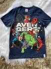Camiseta infantil Avengers Tamanho 08