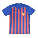 Camiseta Infantil Balboa Barcelona Azul/Vermelho