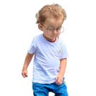 Camiseta Infantil Básica Manga Curta com Bordado Camiseta Infantil Básica Manga Curta com Bordado