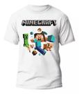 Camiseta Infantil Básica Minecraft