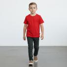 Camiseta infantil basica premium vermelho 1812