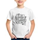 Camiseta Infantil Be the best version of you - Foca na Moda Camiseta Infantil Be the best version of you - Foca na Moda
