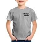 Camiseta Infantil Be the change - Foca na Moda