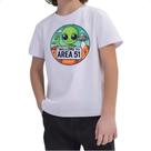 Camiseta Infantil Bem vindo a Area 51