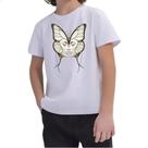 Camiseta Infantil Borboleta Divas Face