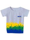 Camiseta Infantil Brasil Torcida