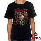Camiseta Infantil Bullet For My Valentine 100% Algodão Banda Rock Geeko