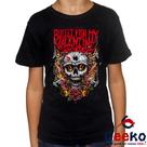 Camiseta Infantil Bullet For My Valentine 100% Algodão Geeko