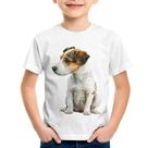 Camiseta Infantil Cachorro Jack Russell Terrier - Foca na Moda