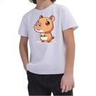 Camiseta Infantil Capivara Chibi