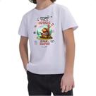 Camiseta Infantil Capivara devagar e sempre