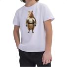 Camiseta Infantil Capivara medieval