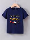 Camiseta Infantil CARROS FORMULA 1 Algodão T Shirt Estampada Menino Camiseta Infantil CARROS FORMULA 1 Algodão T Shirt Estampada Menino