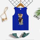 Camiseta infantil cavada