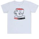 Camiseta Infantil Chá comigo
