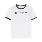 Camiseta Infantil Champion Manga Curta Malhão C Logo Script