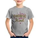 Camiseta Infantil Choose To Be Kind - Foca na Moda
