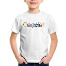 Camiseta Infantil Coexistência Pacífica - Foca na Moda