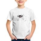Camiseta Infantil Controle Carinha - Foca na Moda