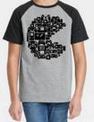 Camiseta Infantil Controles Consoles Camiseta Infantil Controles Consoles