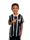 Camiseta Infantil Corinthians Listras Preta - Torcida Baby Camiseta Infantil Corinthians Listras Preta - Torcida Baby