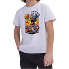 Camiseta Infantil Cozinheiro doido Camiseta Infantil Cozinheiro doido