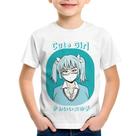 Camiseta Infantil Cute Girl - Foca na Moda Camiseta Infantil Cute Girl - Foca na Moda