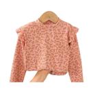 Camiseta Infantil De Manga Comprida Com Estampa Floral Para Meninos E Meninas, 2-10 Anos, Camiseta