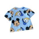 Camiseta Infantil De Verão 2024 Com Estampa De Desenho Animado, Manga Curta Solta, Gola Redonda,