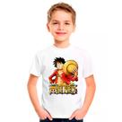 Camiseta Infantil Desenho One Pieces Anime 01