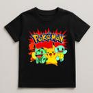 Camiseta Infantil Desenho Pokemon 100% Algodao Modelo 4