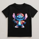 Camiseta Infantil Desenho Stitch 100% Algodao Modelo 11