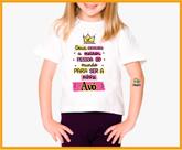 Camiseta Infantil Deus Escolheu a Melhor Pessoa do Mundo minha Avó - Presente dia das Mãe Zlprint Camiseta Infantil Deus Escolheu a Melhor Pessoa do Mundo minha Avó - Presente dia das Mãe Zlprint