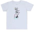 Camiseta Infantil Dia das mães Flork mãe de gato