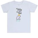 Camiseta Infantil Dia das mães Flork não usa coroa