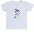 Camiseta Infantil Dia das mães Flork sem fronteiras