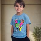 Camiseta Infantil Do Snoopy Tecido Premium