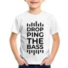 Camiseta Infantil Dropping The Bass - Foca na Moda