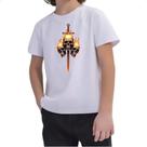 Camiseta Infantil Espada das tres caveiras