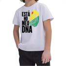 Camiseta Infantil Esta no meu DNA Acre Camiseta Infantil Esta no meu DNA Acre