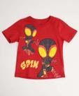 Camiseta Infantil Estampa Homem Aranha Marvel Tam 1 a -47012