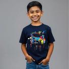 Camiseta Infantil Estampas Divertidas Game Confortael
