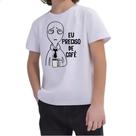 Camiseta Infantil Eu preciso de café