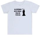 Camiseta Infantil Eu sozinho boto minha vida em perigo