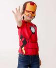 Camiseta Infantil Fantasia Homem De Ferro Marvel Tam 4-43007