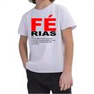 Camiseta Infantil Fe Ferias Frase Camiseta Infantil Fe Ferias Frase